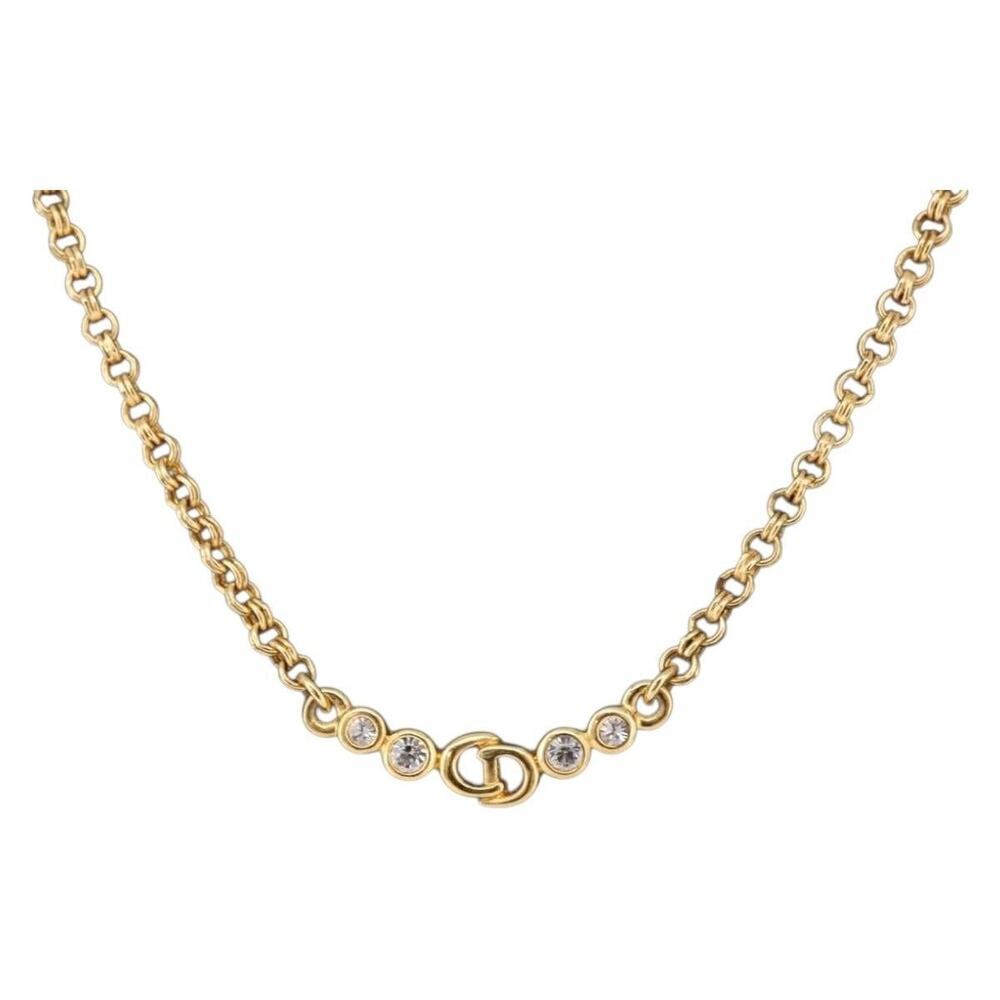 Dior Necklace Metal Gold